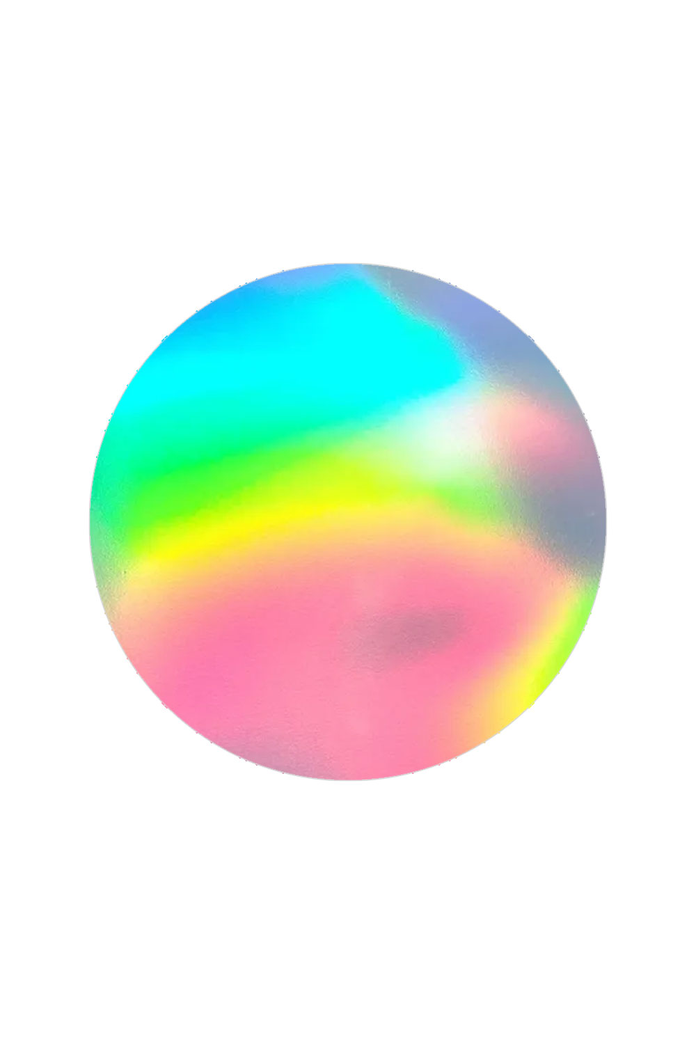 Holographic Sticker Up to 36 sq. in. — blank product
