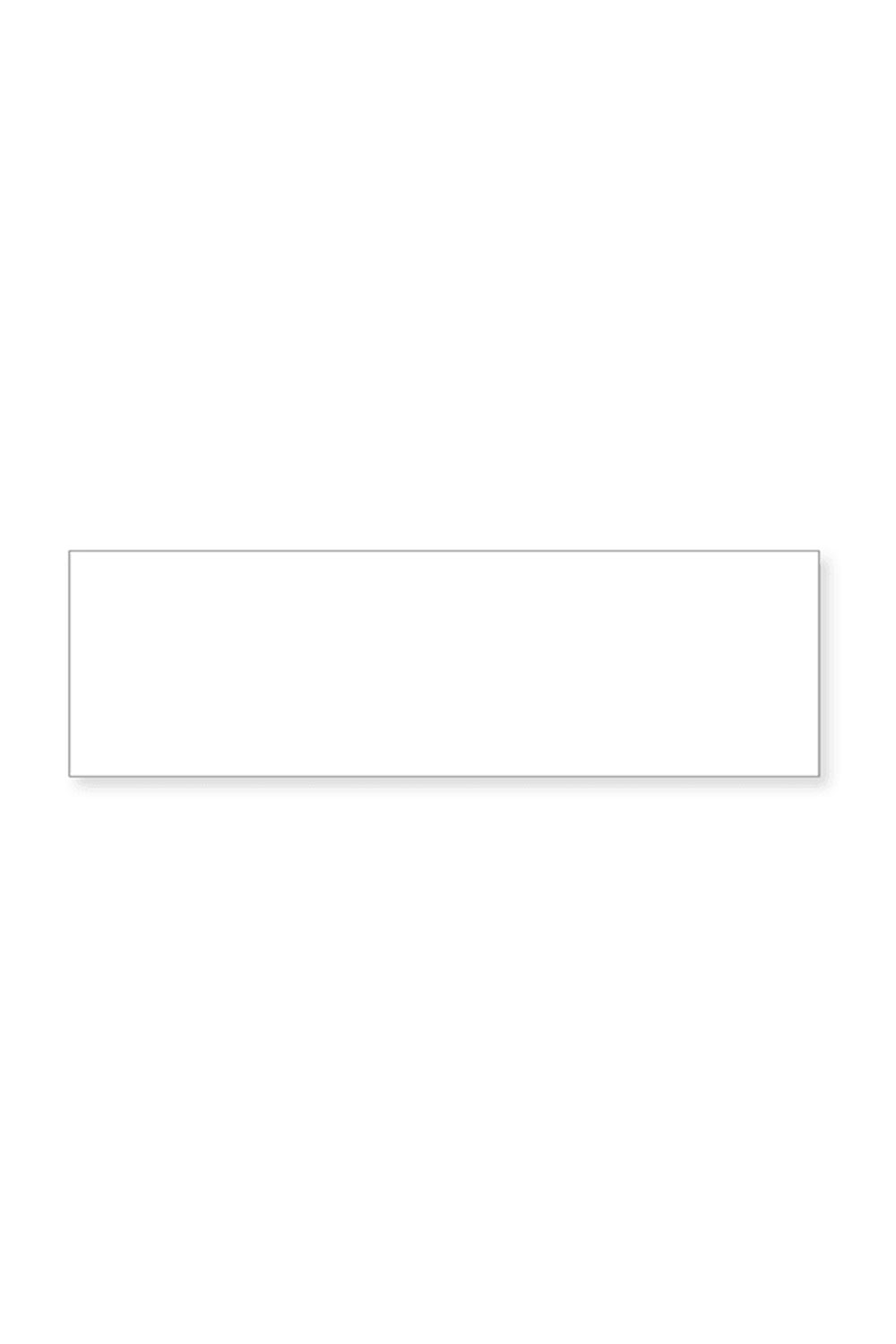 Small White Bumper Sticker — blank product