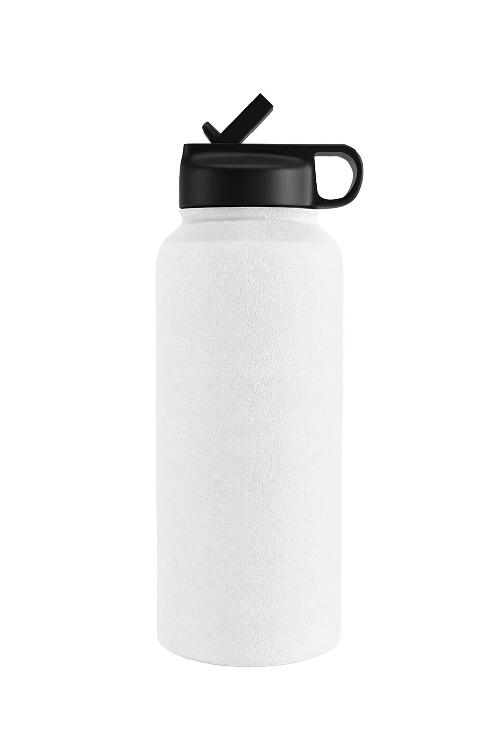 32oz Water Bottle - Straw Lid — blank product