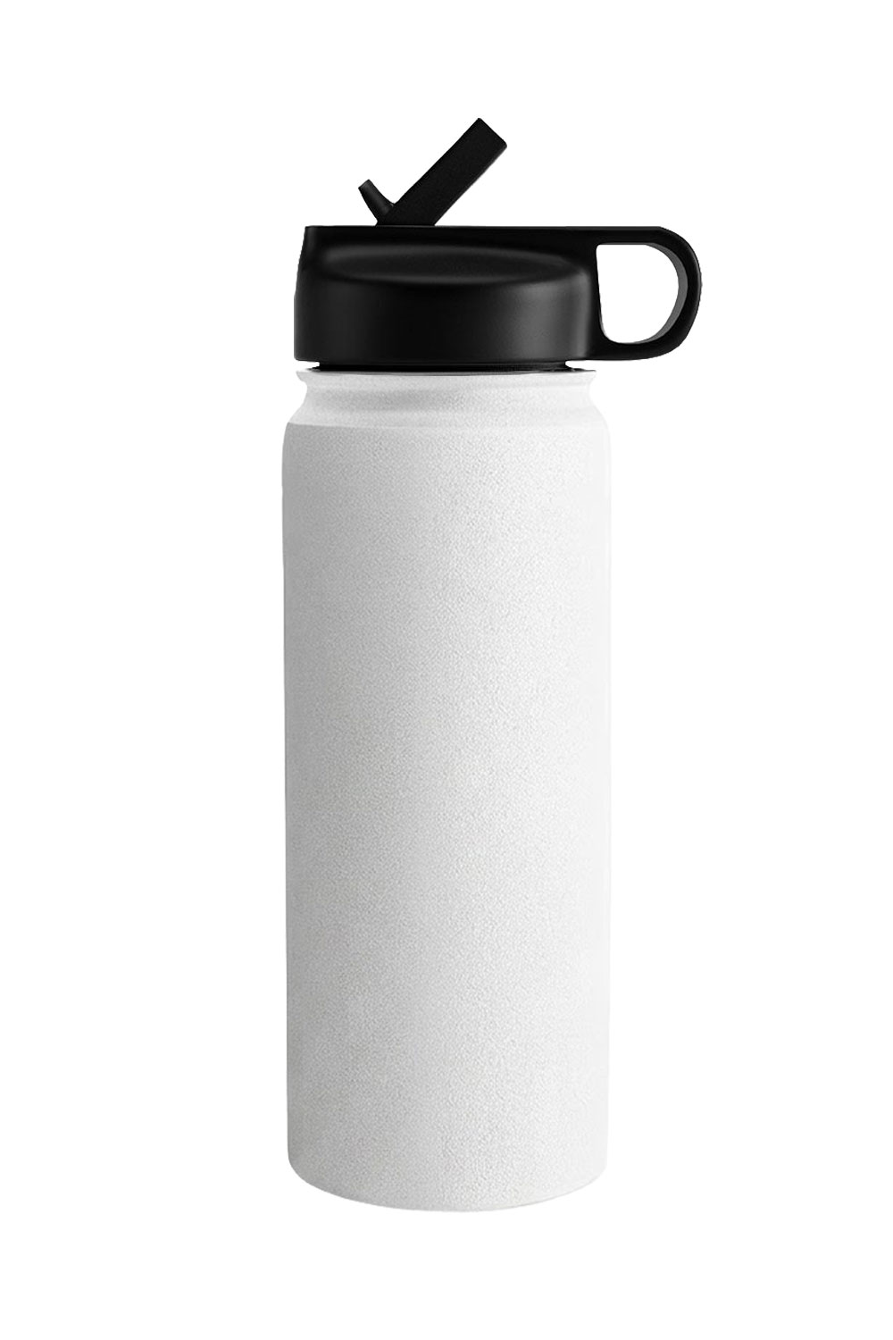 18oz Water Bottle - Straw Lid — blank product