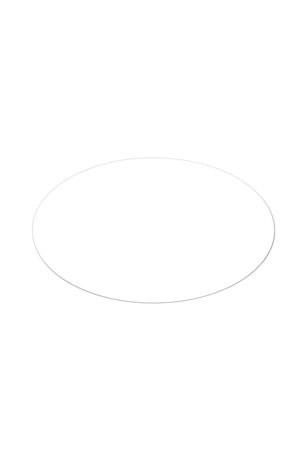 20x12 Oval Wall Decal — blank product