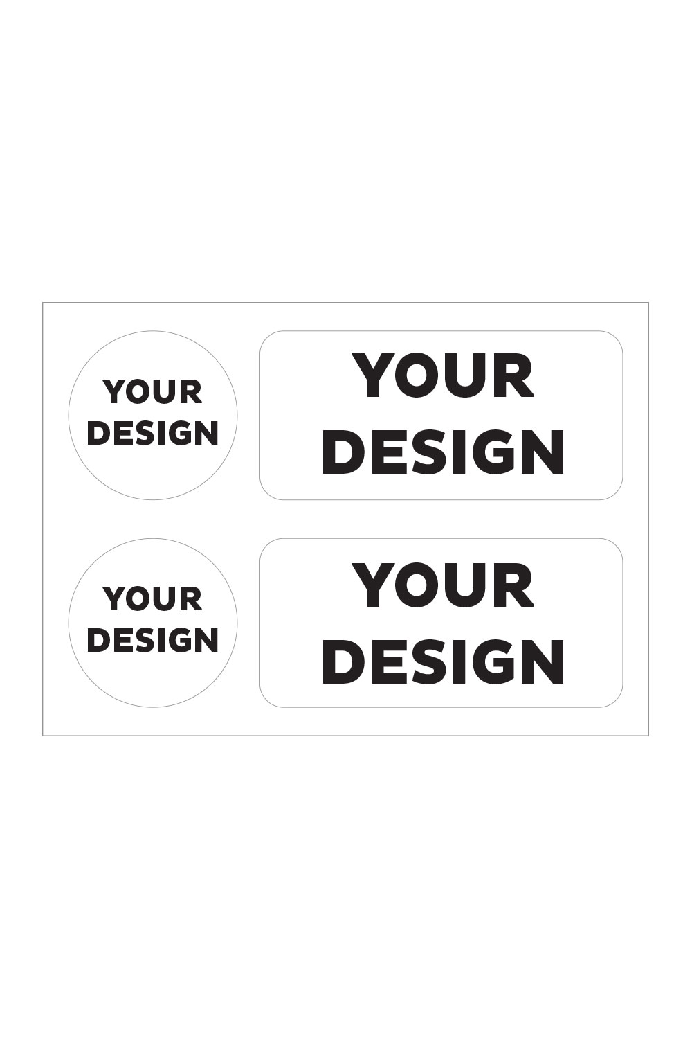 5x7 Matte Sticker Sheet