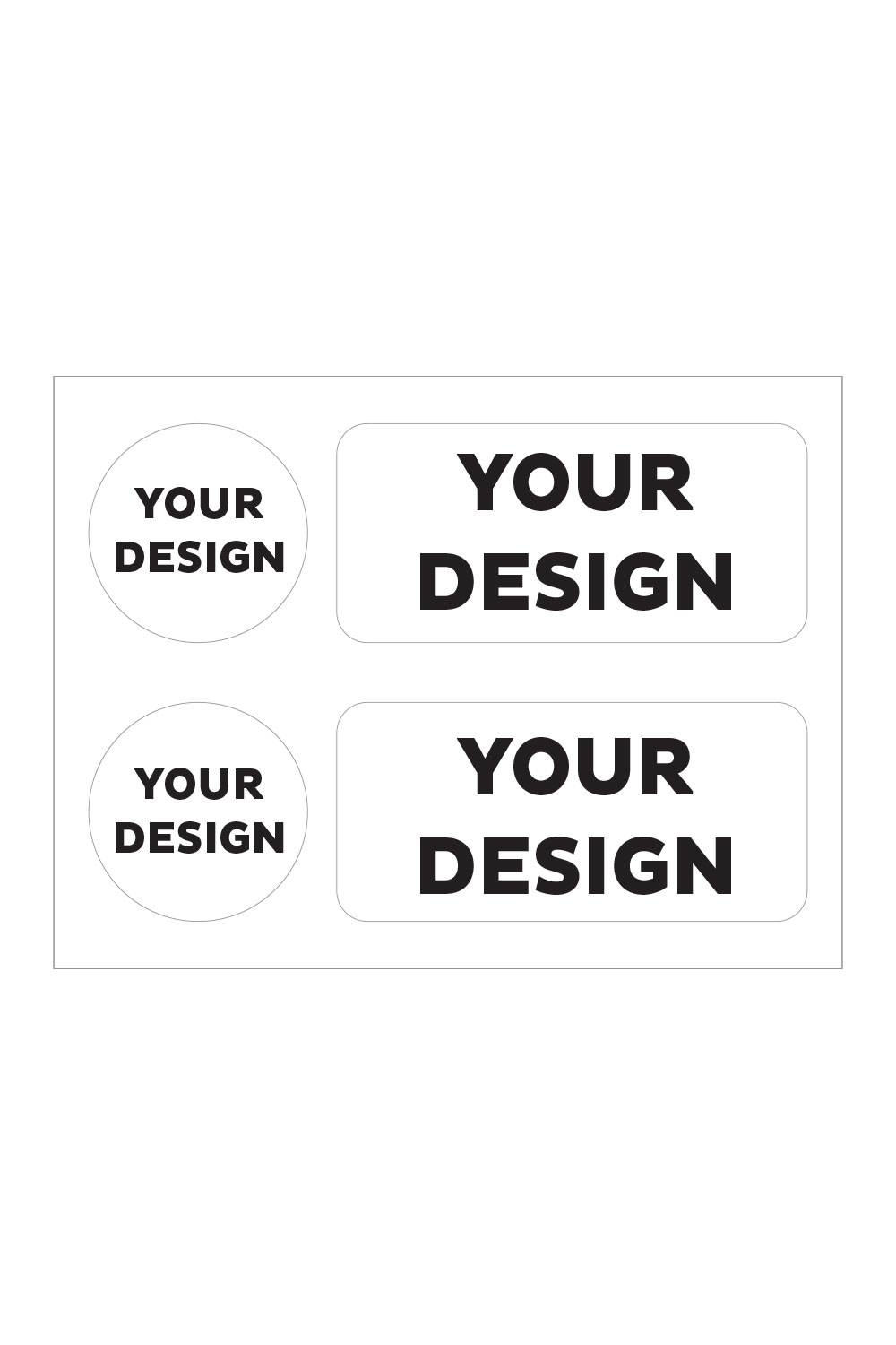 4x6 Matte Sticker Sheet