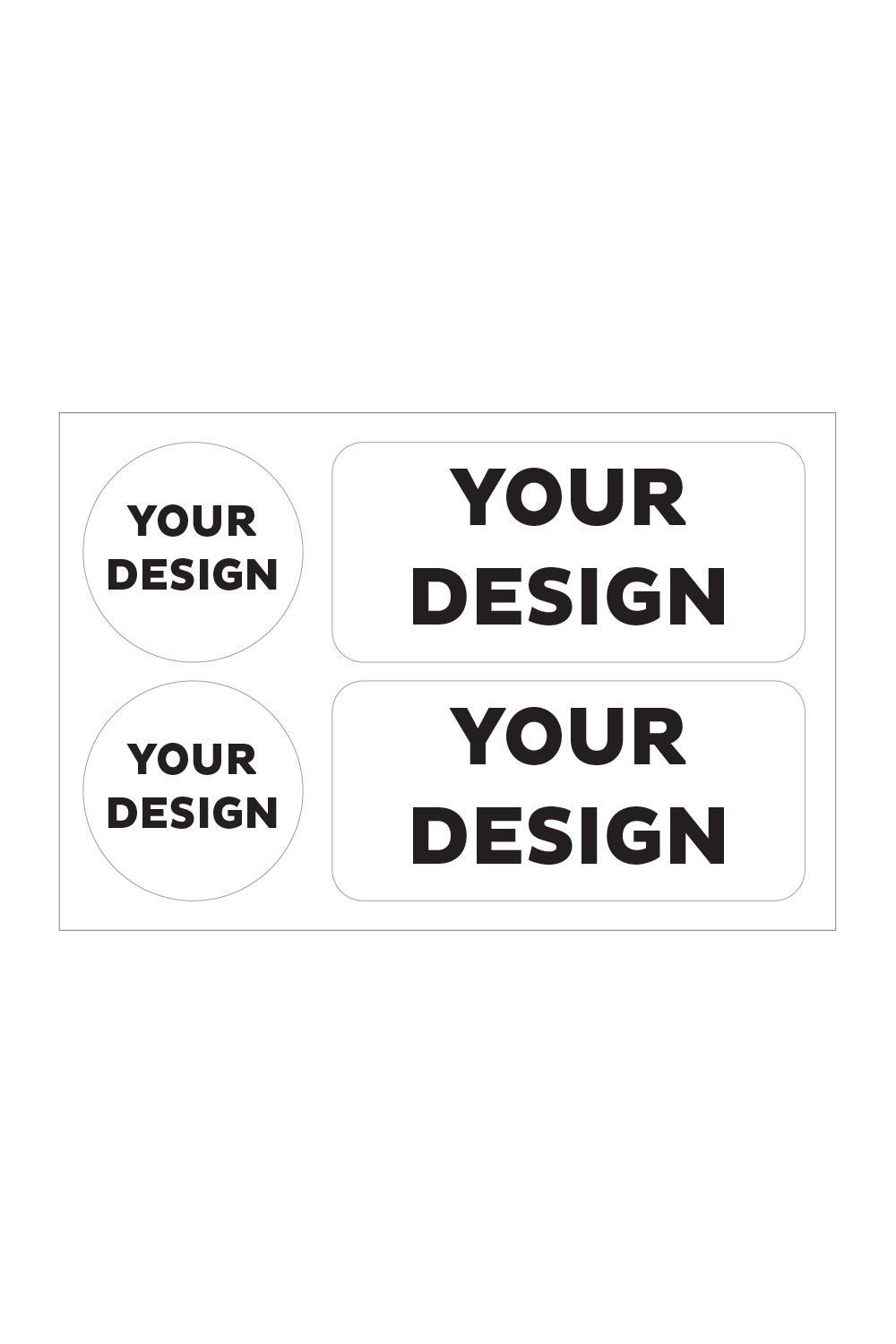 6x8 Matte Sticker Sheet
