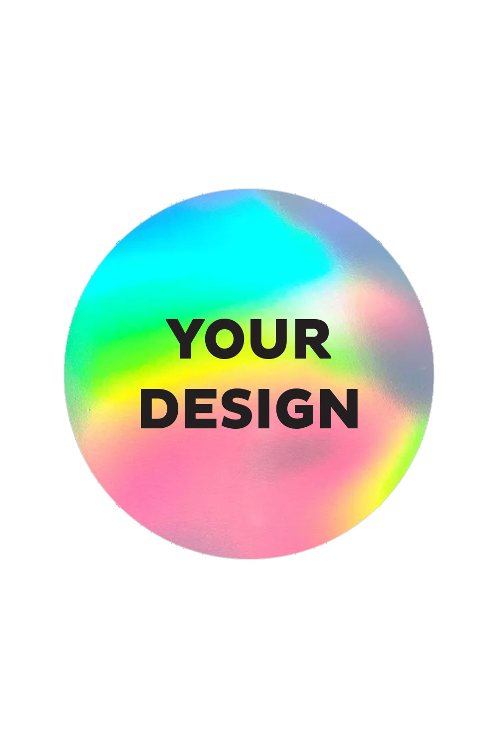 Holographic Sticker Up to 25 sq. in.